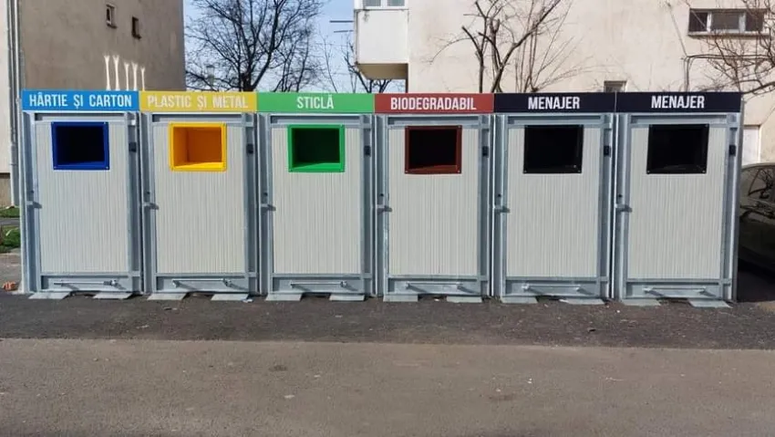Lugojul introduce cartele de acces pentru insulele ecologice digitalizate. 117 puncte de colectare, finanțate prin proiecte europene