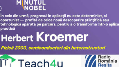 Minutul Nobel – Herbert Kroemer