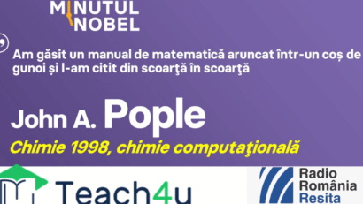 Minutul Nobel – John A. Pople