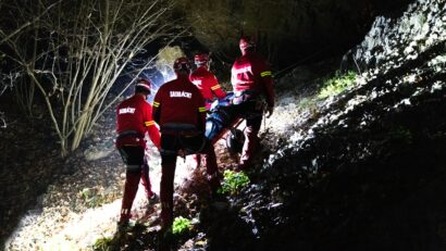 Opt intervenții Salvamont într-o zi, dintre care două în Caraș-Severin