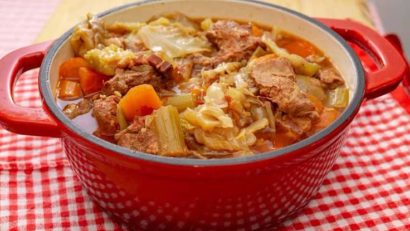Varză dulce cu carne – rețetă sârbească