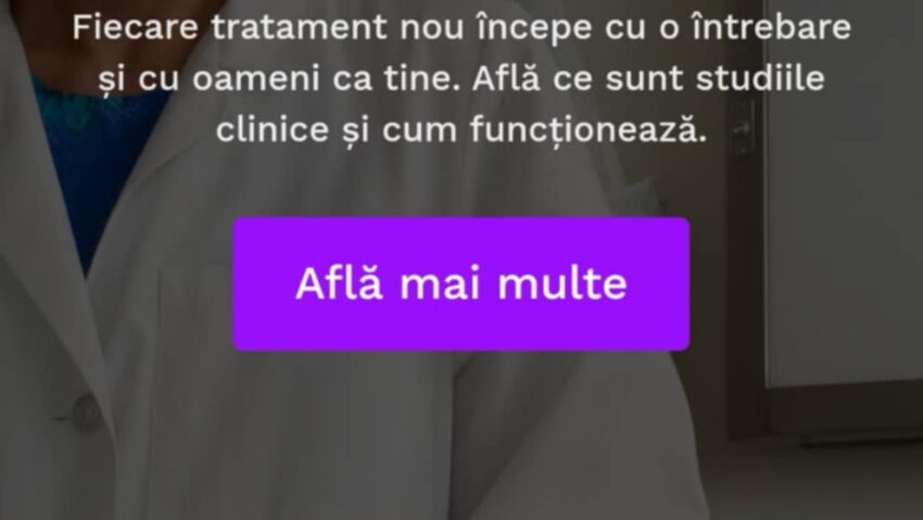 S-a lansat prima platformă digitală gratuită dedicată studiilor clinice medicale din România. Cine are acces?