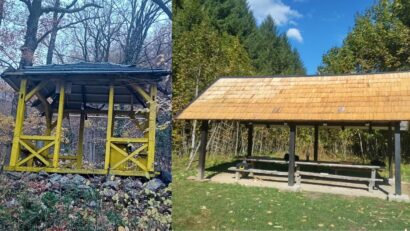 Caraş-Severin: două obiective turistice importante, complet refăcute în Parcul Național Domogled–Valea Cernei