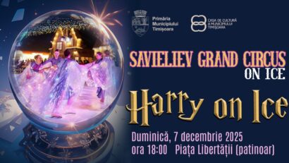 Universul lui Harry Potter prinde viață pe gheață, în Piața Libertății – Circus on Ice Savieliev Grand aduce magia la Timișoara