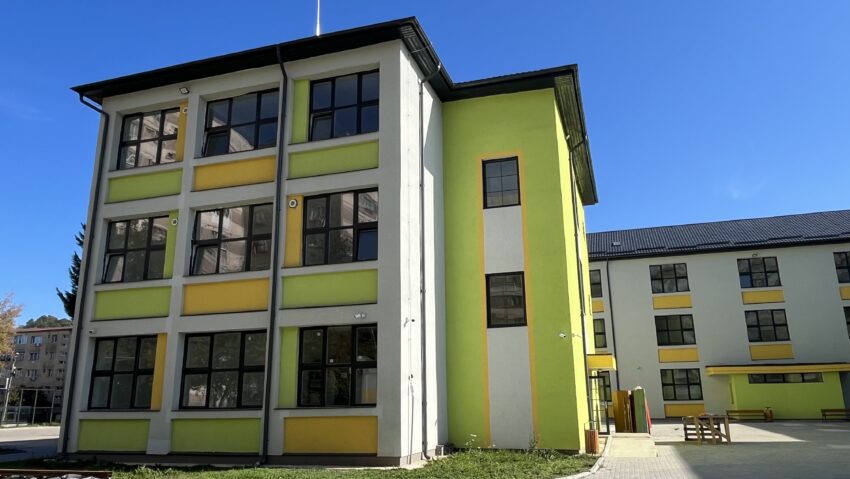 Reabilitarea Școlii Gimnaziale nr. 8 din Reșița a ajuns la final
