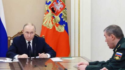Șeful Statului Major General rus: Putin a ordonat pentru 2026 extinderea ”zonei tampon” cu nord-estul Ucrainei
