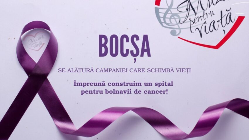 Muzică pentru Viață: Comunitatea din Bocşa se alătură campaniei Radio Reşiţa pentru construirea primului spital pentru bolnavii de cancer din Caraş-Severin