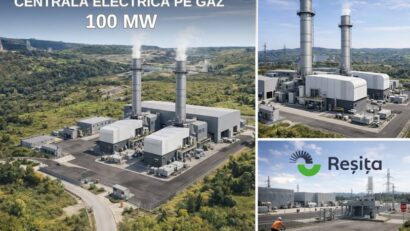 Investiție majoră în energia Reșiței: centrală electrică pe gaz natural de 100 MW
