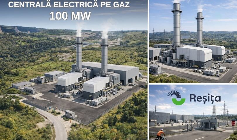Investiție majoră în energia Reșiței: centrală electrică pe gaz natural de 100 MW