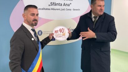 Premieră în comuna Măureni din Caraș-Severin! Zeci de familii vor avea unde să-și ducă copiii la creșă