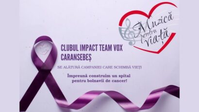Impact Team Vox Caransebeş se alătură campaniei „Muzică pentru Viață”