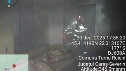 Incendiu mortal într-o locuință din Dalci, comuna Turnu Ruieni