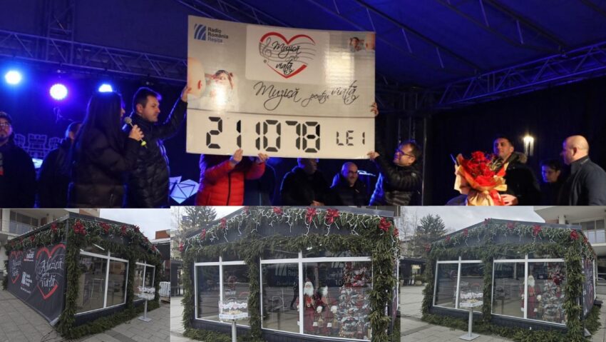 10 ani de povești, 10 ani de solidaritate. Radio România Reșița lansează ediția 2025 a campaniei umanitare „Muzică pentru Viață”