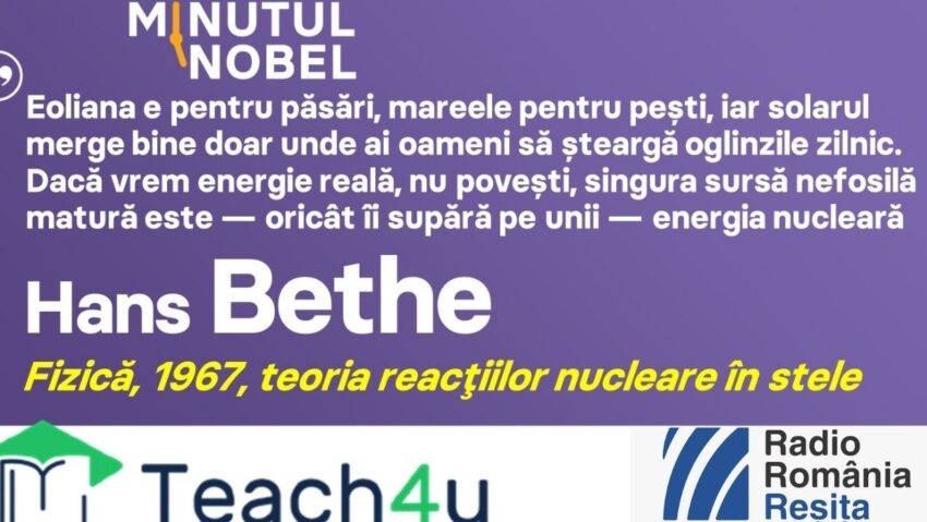 Minutul Nobel – Hans Bethe