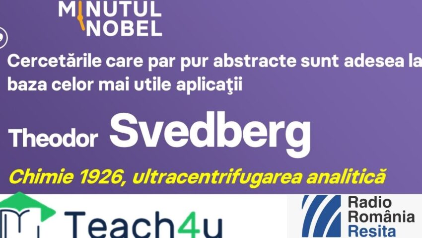 Minutul Nobel – Theodor Svedberg