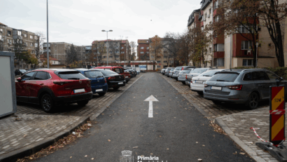Noi locuri de parcare în zona Take Ionescu din Timişoara