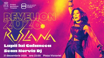 Revelion 2026 la Timișoara: Phaser, Ruslana, Lupii lui Calancea și Sean Norvis în Piața Victoriei