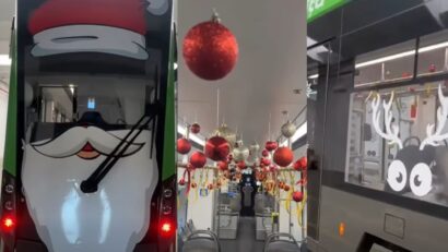 Tramvaiul Moșului ajunge la Reșița: surpriză magică pentru copii, între 20 și 24 decembrie