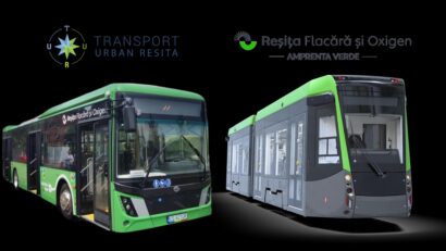 În Reșița, transportul public de călători este 100% verde!