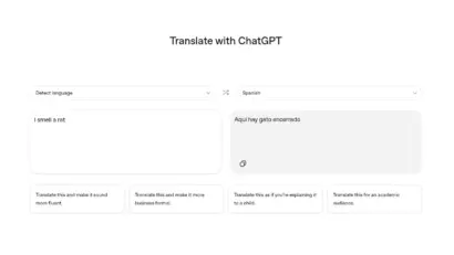 OpenAI lansează ChatGPT Translate, o alternativă puternică la Google Translate