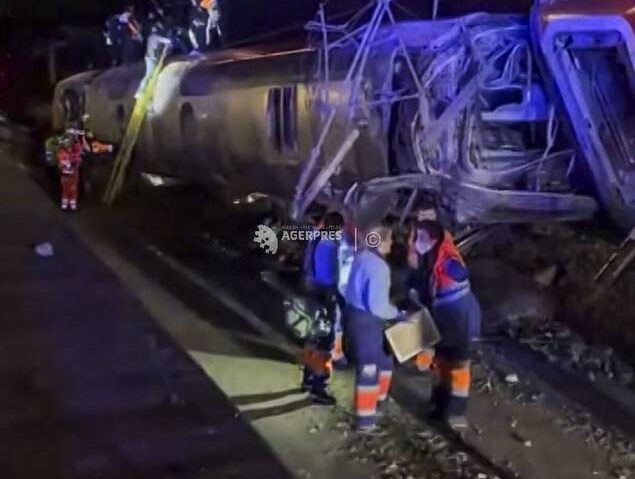 Accident feroviar în Spania: două trenuri de mare viteză au deraiat, cel puțin 21 de morți și peste 100 de răniți
