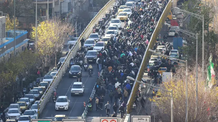 Iran: O nouă manifestaţie la Teheran