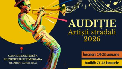 Audiții pentru autorizarea artiștilor stradali la Timișoara