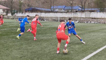 CSM Reşiţa a câştigat clar primul amical al iernii. Flavius Stoican: “Un antrenament reuşit”