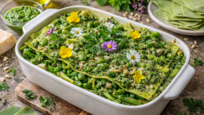 Lasagna mediteraneană – rețetă sănătoasă inspirată din bucătăria italiană tradițională