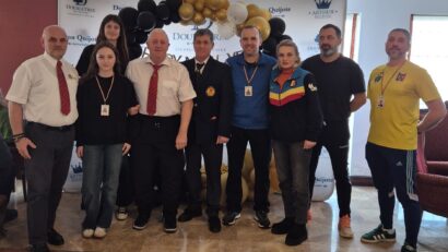 Karate: arbitrii reşiţeni coordonaţi de maestrul Zoltan Lipan s-au perfecţionat la Sighişoara