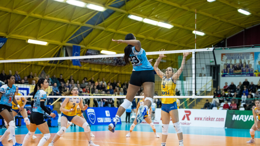 Volei feminin: CSM Lugoj şi-a încheiat parcursul în Challenge Cup