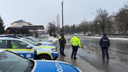 DN7, sub control preventiv: trafic în siguranță, fără accidente rutiere în județul Hunedoara