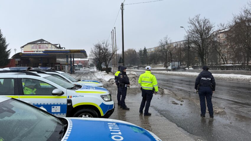DN7, sub control preventiv: trafic în siguranță, fără accidente rutiere în județul Hunedoara