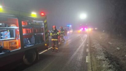 Accident grav între Horia și Șiria, județul Arad: o persoană a murit, alta a fost transportată la spital
