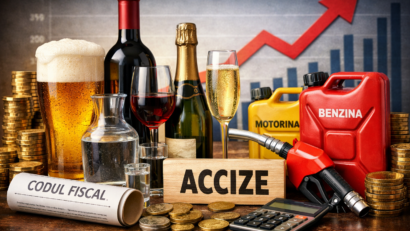 Accizele la bere, vin, alcool și combustibili cresc de la 1 ianuarie 2026. Noile valori prevăzute în Codul Fiscal