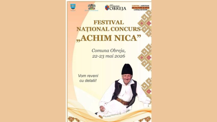 Festivalul Național Concurs „Achim Nica” readuce în prim-plan cântecul popular autentic, la Obreja