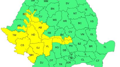 Circulație reluată pe DN 6, în zona Armeniș. ISU Semenic: nu sunt situații de urgență, dar vremea rea continuă