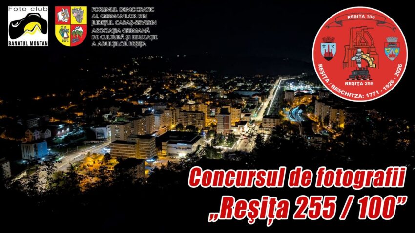 „REȘIȚA 255 / 100”: Concurs pentru fotografii amatori reșițeni