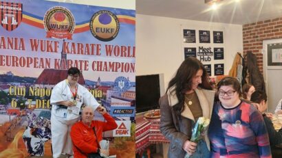 Daniela Doban, campioană la karate și campioană a binelui: donație pentru viitorul spital de oncologie din Reșița