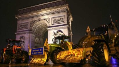 Protest masiv în centrul Parisului împotriva acordului UE-Mercosur