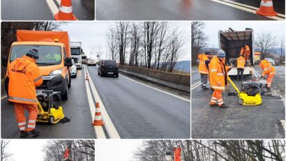 Lucrări pe DN 68A, sectorul Coșava – Coșevița
