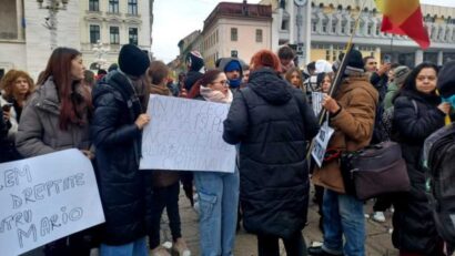 Crima de la Cenei: sute de elevi și părinți au protestat la Timișoara cerând „Dreptate pentru Mario!”