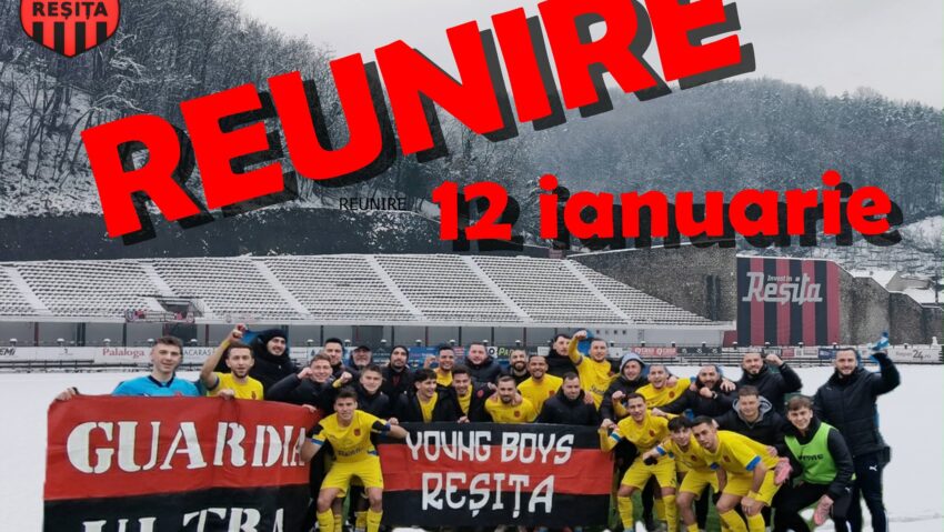 CSM Reșița începe pregătirile: reunire la Stadionul „Mircea Chivu” pentru partea a doua a sezonului