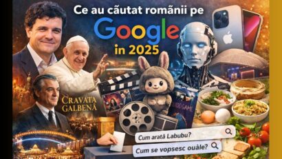 Ce au căutat românii pe Google în 2025: filme, inteligență artificială, diete și marile dileme ale anului