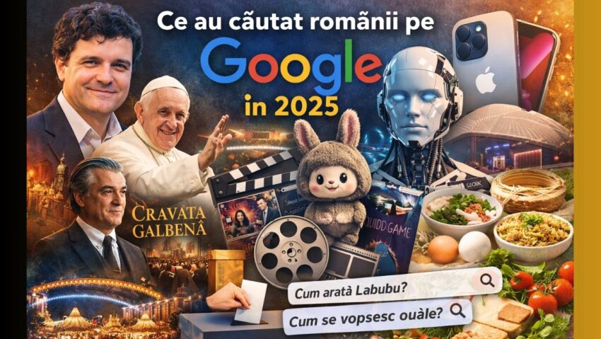 Ce au căutat românii pe Google în 2025: filme, inteligență artificială, diete și marile dileme ale anului