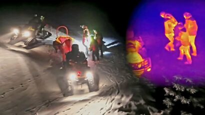 Zi de foc pentru Salvamont: peste 120 de apeluri de urgență în ultimele 24 de ore, record al sezonului de iarnă