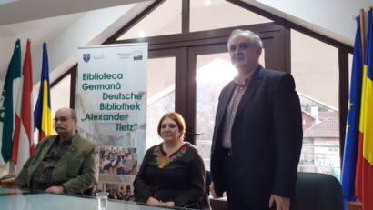 Expoziție de fotografie și prezentare de carte la Biblioteca Germană „Alexander Tietz” din Reșița: tradiția Faschingului din Celnic–Anina şi peisajul urban, surprinse în paralel de Petre Dalea