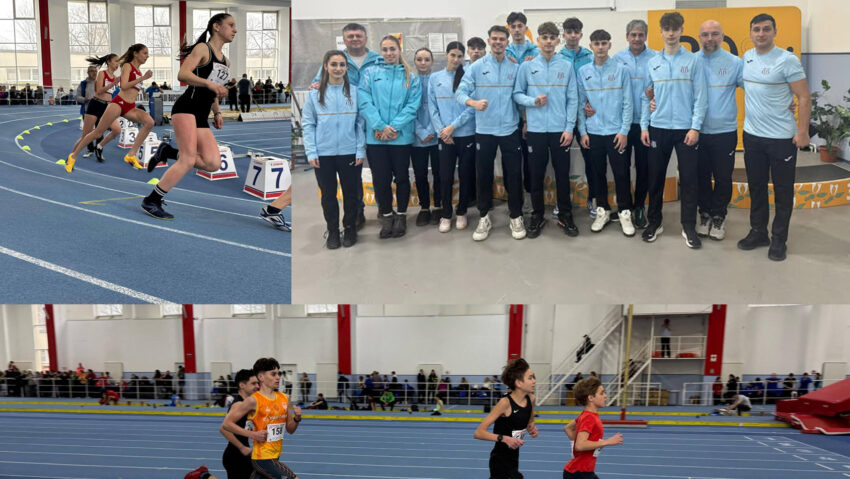 Atleţii din Reşiţa şi Caransebeş, fruntaşi de etapă la Naţionalele în sală
