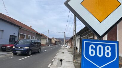 DJ 608 – cel mai scump, dar și cel mai modern drum județean din Caraș-Severin