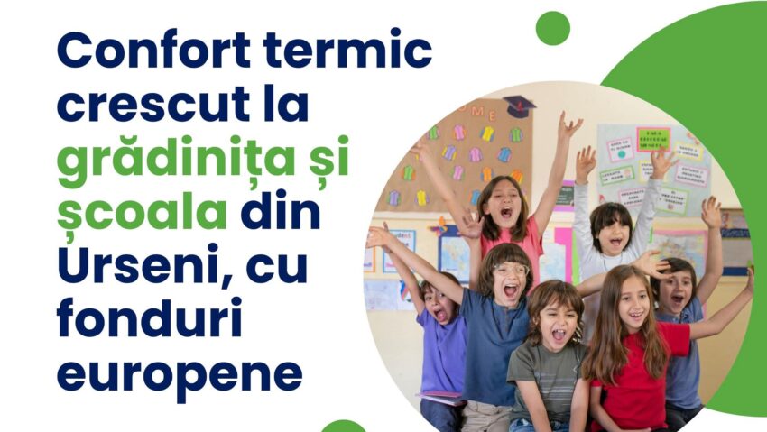Moșnița Nouă: grădinița și școala din Urseni vor fi reabilitate termic cu fonduri europene
